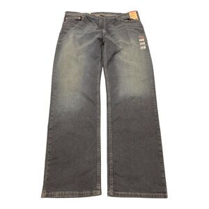 Levis‎ Big Tall Mens Blue Jeans 559 Relaxed Straight Stretch Size 42x36 NWT
